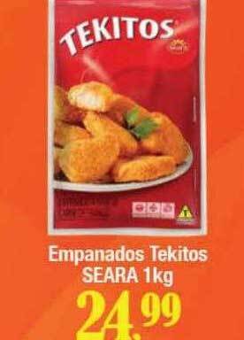 Supermercados Unidos Empanados tekitos seara oferta