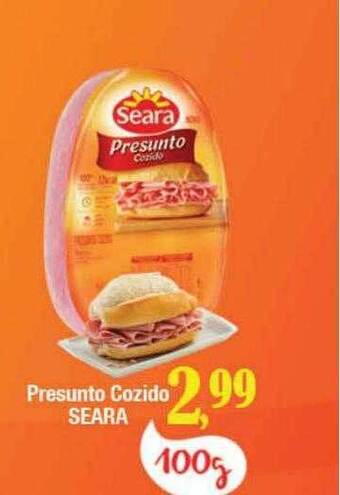 Supermercados Unidos Presunto cozido seara oferta