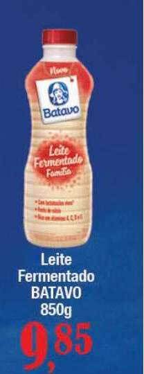 Supermercados Unidos Leite fermentado batavo oferta