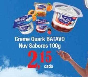 Supermercados Unidos Creme quark batavo nuv sabores oferta
