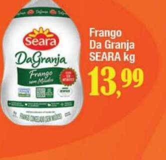 Supermercados Unidos Frango da granja seara kg oferta