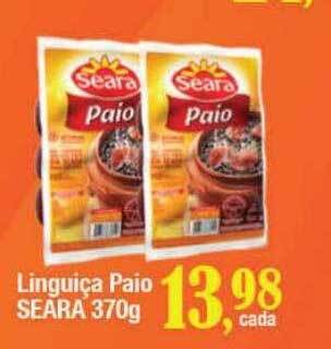 Supermercados Unidos Linguiça paio seara oferta