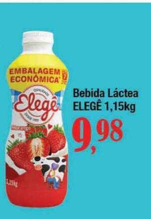 Supermercados Unidos Bebida láctea elegê oferta