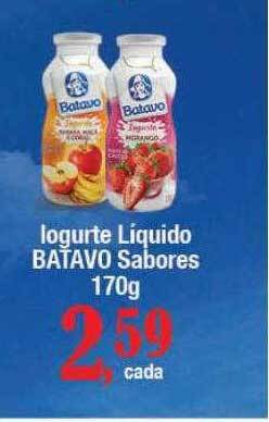 Supermercados Unidos Iogurte liquido batavo sabores oferta