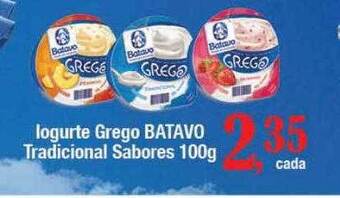 Supermercados Unidos Iogurte grego batavo tradicional sabores oferta
