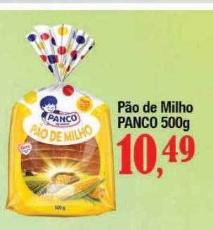 Supermercados Unidos Pão de milho panco oferta