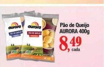 Supermercados Unidos Pão de queijo aurora oferta