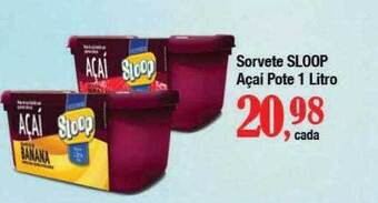 Sorvete sloop açai