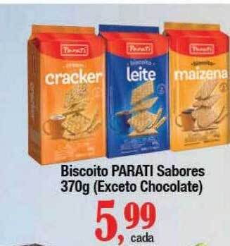 Supermercados Unidos Biscoito parati sabores oferta