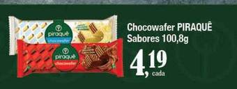 Supermercados Unidos Chocowafer piraquê sabores oferta