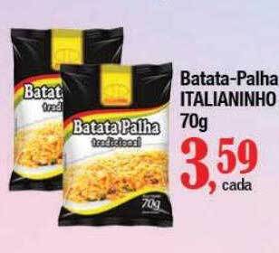 Supermercados Unidos Batata-palha italianinho oferta