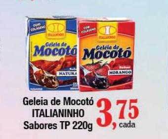 Supermercados Unidos Geleia de mocotó italianinho sabores oferta