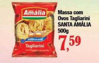 Supermercados Unidos Massa com ovos tagliarini santa amália oferta
