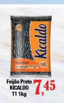Supermercados Unidos Feijão preto kicaldo oferta