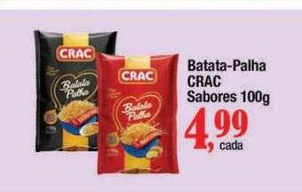 Supermercados Unidos Batata-palha crac sabores oferta