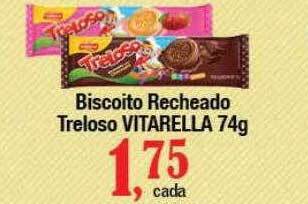 Supermercados Unidos Biscoito recheado treloso vitarella oferta