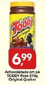 Achocolatado em po Toddy Pote 370g Original Quaker