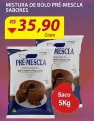 Mistura de Bolo Pre-Mescla Sabores