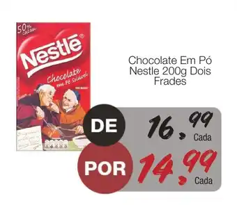 Supermercado Dalben Chocolate em po Nestle 200g Dois Frades oferta