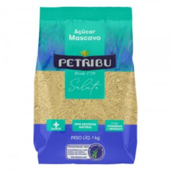 Açúcar demerara petribu salute 1kg