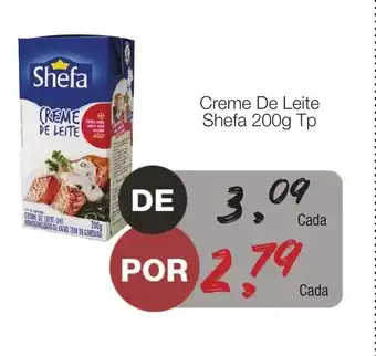 Supermercado Dalben Creme de Leite Shefa 200g TP oferta