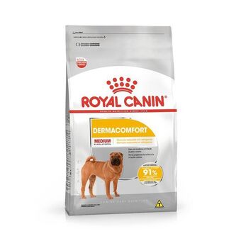 Petz Ração royal canin medium dermacomfort para cães adultos e senior de porte médio oferta