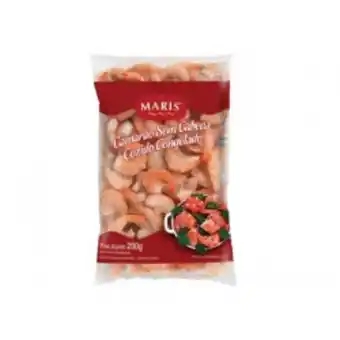 Camarão master pescados 200g iqf s/c cozido