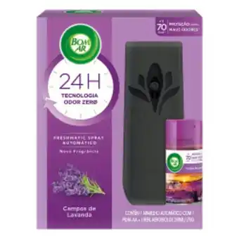 Rede Compras Aparelho e neutralizador de odores campos de lavanda freshmatic bom ar caixa 250ml oferta