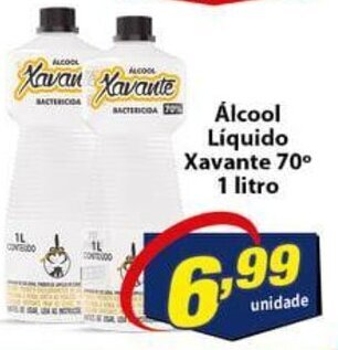 Alcool Liquido Xavante 70 1L