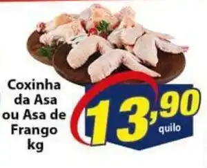 Vencedor Atacadista Conxinha da Asa ou Asa de Frango 1kg oferta