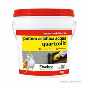 Comjol Pintura asfáltica acqua 18 litros quartzolit oferta