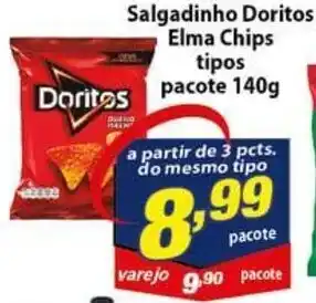 Vencedor Atacadista Salgadinhos Doritos Elma Chips tipos pacote 140g oferta