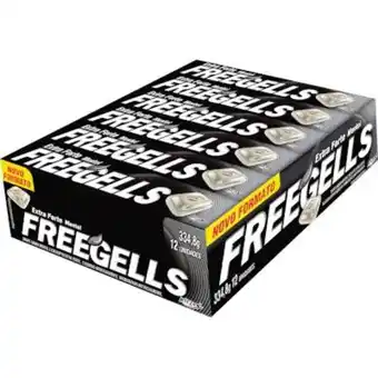 Bala sabor extra forte caixa 12 unidades - freegells