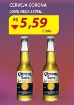 Assaí Atacadista Cerveja Corona Long Neck 330ml oferta