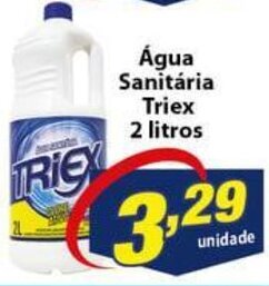 Vencedor Atacadista Agua Sanitaria Triex 2L oferta