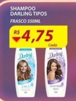 Assaí Atacadista Shampoo Darling Tipos 350ml oferta