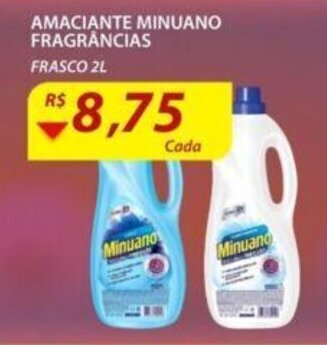Assaí Atacadista Amaciante Minuano fragrancias 2L oferta