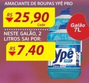 Assaí Atacadista Amaciante de roupas Ype Pro 7L oferta