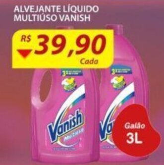 Assaí Atacadista Alvejante Liquido Multiuso Vanish 3L oferta
