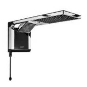 Ferreira Costa Chuveiro lorenzetti eletrônico 6.800w 220v com braço preto - acqua .... oferta