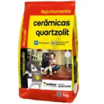 Ferreira Costa Rejunte flexível weber bege saco 1kg - quartzolit  oferta