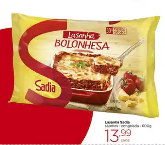 Lasanha Sadia 600g
