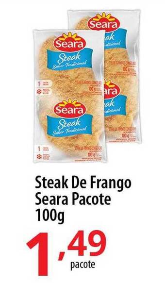 Akki Atacadista Steak de frango seara pacote oferta