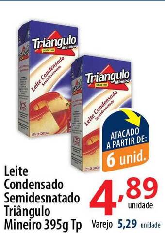 Akki Atacadista Leite condensado semidesnatado triângulo mineiro tp oferta