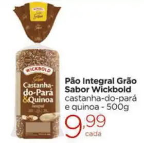 pao Integral Grao Sabor Wickbold 500g