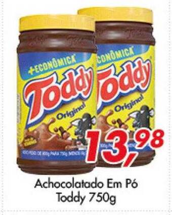 Barbosão Extra Supermercados Achocolatado em pó toddy oferta