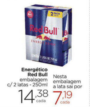 Carrefour Market Energetico Red Bull 250ml oferta
