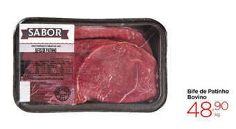 Bife de Patinho Bovino 1kg