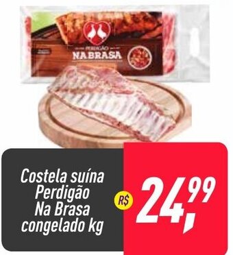 Frangolândia Costela Suina Perdigao Na Brasa congelada 1kg oferta