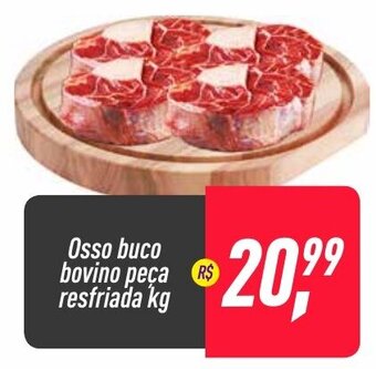 Frangolândia Osso buco bovino peca Resfriada 1kg oferta